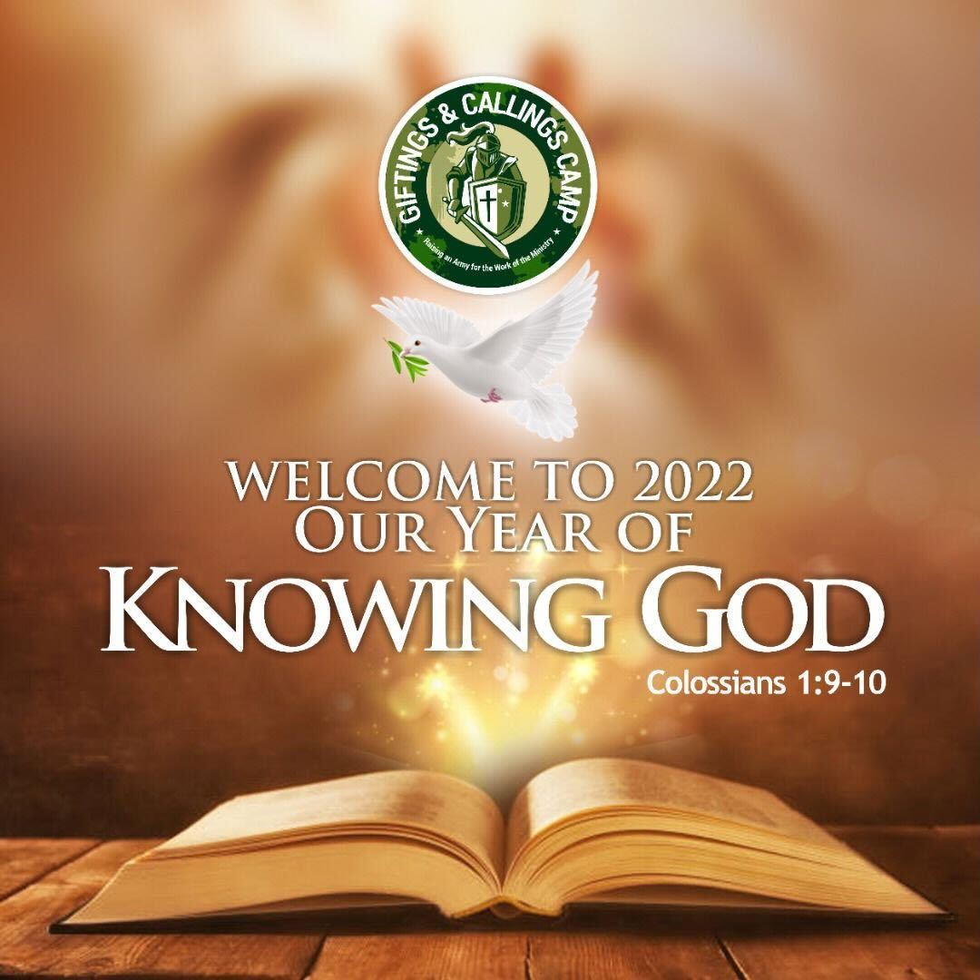 Our Year of Knowing God